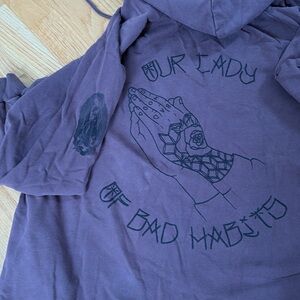Badwood Our Lady of Bad Habits sweatshirt